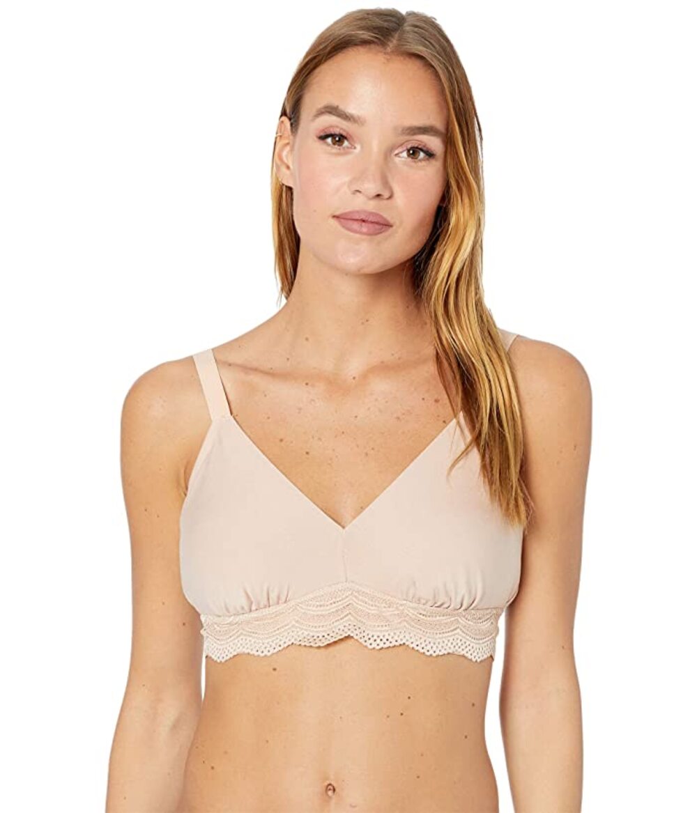 Cosabella Ceylon Modal Curvy Wireless Bralette Beige Small